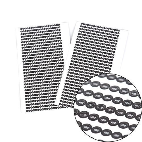 1000pcs Fragile Warranty Sticker Shall Be Null  Void The War