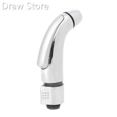 Chrome ABS Toilet Handheld Bidet Sprayer Shattaf Cloth Diape