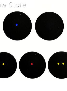 2pcs/lot Squash Ball Two Yellow Dots One Dot Blue Red Yello