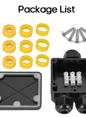 Power Cord Conector Waterproof Outdoor External Electrical J