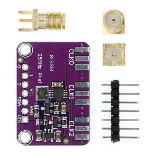 DC 3V 5V SI5351 SI5351A I2C Clock Signal Generator Module Hi