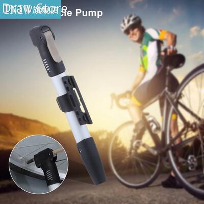 Hand Bicycle Air Pump with Holder Mini Portable Ball Tyre In