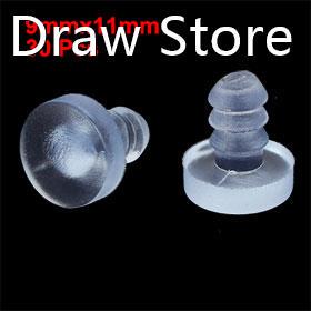 Hot Sale 30pcs 9mmx11mm Rubber Anticollision Embedded Soft S