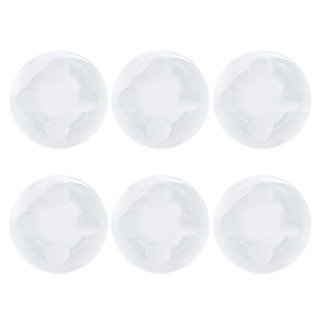 Non-punch Mute Door Handle Bumper Transparent Soft Silicone