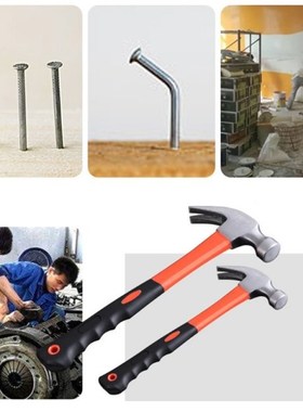 Non-slip Durable Claw Hammer for House Decoration Car Mainte