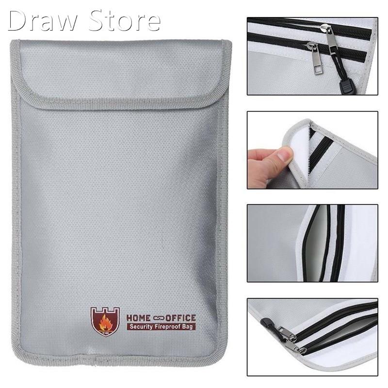 Case Bag Document Security Box Waterproof New Fireproof Cash