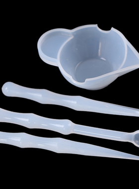 4PCS/Set Mix Cup Silicone Mold Epoxy Resin Tools DIY Jewelry
