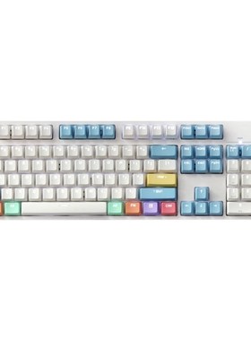 108 Keys Cherry Profile Colorful Chalk Design PBT Backlit Ke