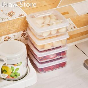 Cheese Slice Storage Container Box Refrigerator Onion Ginger