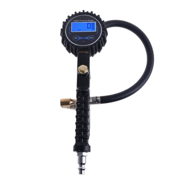 Tire Inflator with Gauge Tire Pressure Gauge Inflator 200PSI
