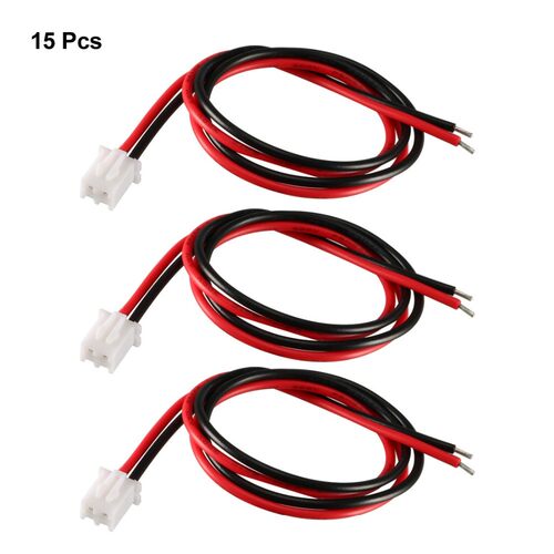 15pcs 2pin 2.54mm Pitch Jumper Wire 20cm Female Dupont Line