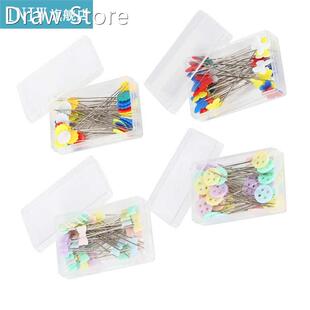 pins sewing pincel maquiagem Sewing Straight Pins Colorful