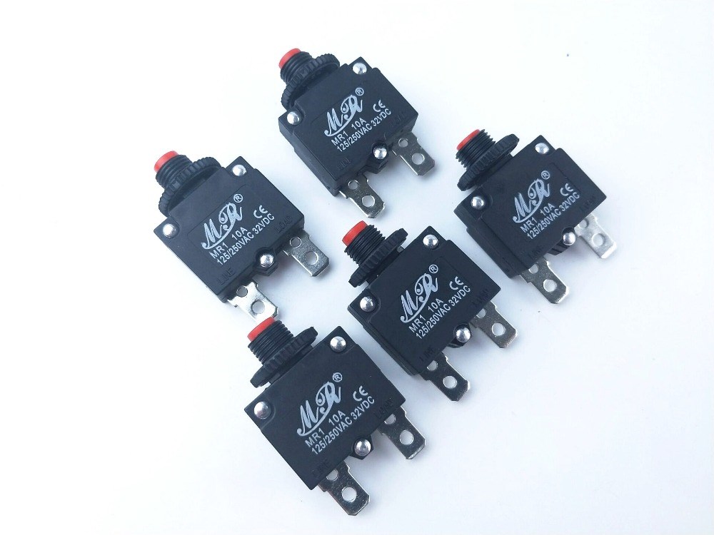 1pcs 125/250VAC 50/60Hz 10A 2 Pin Terminals ST-101E AC DC To