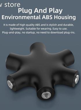 3.5mm Audi ux CAable Splitter 1 1Maleto 5 Female Heoa dphone