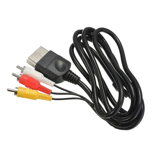 Replacement Video Composite Cable AV 3 RCA Wire Cord For -Xb
