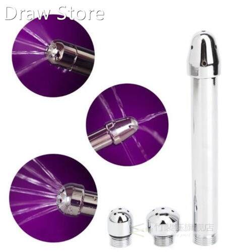 Shower Enema Water Nozzle 3Style Head Douche l Clean Kit Cl