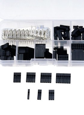 310PCS 3A 250V 2.54mm Male+Female Wire Jumper Line Cable 1/2