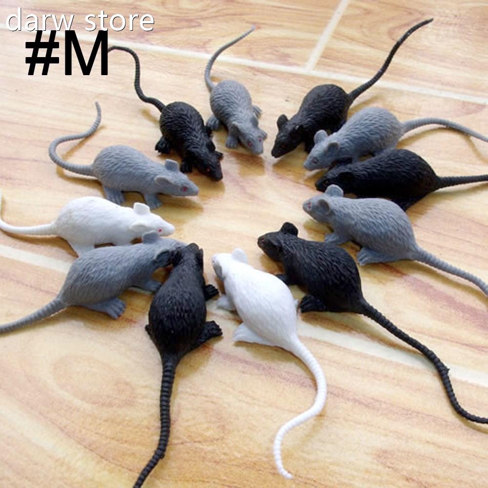 1Pece Mous e Plastic Rats 22x4.2cm Simiula1tieon Rodnts Anim