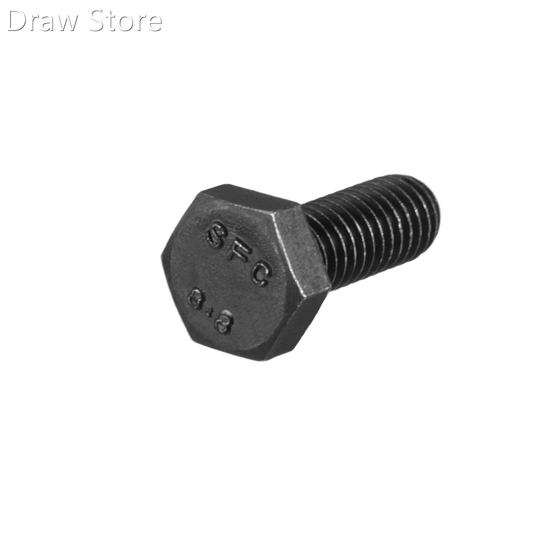 M6x16mm Hex Head Screw Bolts Fastener Grade 8.8 Carbon Steel