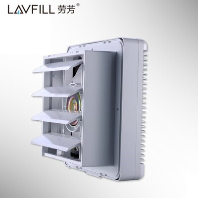 6/8/10 inch louver exhaust fan exhaust fan inlet bidirection
