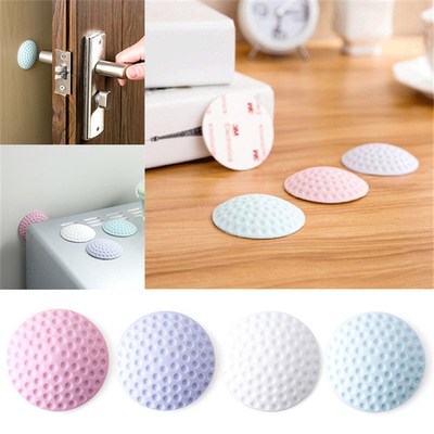 2pcs Self Adhesive Wall Protectors Door Handle Bumpers Buffe
