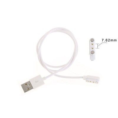 Magnetic USB Charging 2 Pins Distances 7.62mm Power Supply C
