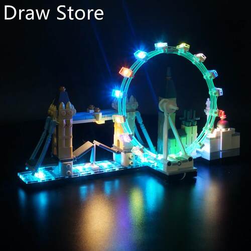 Kyglaring Led Light Up Kit For 21034 Architecture London G