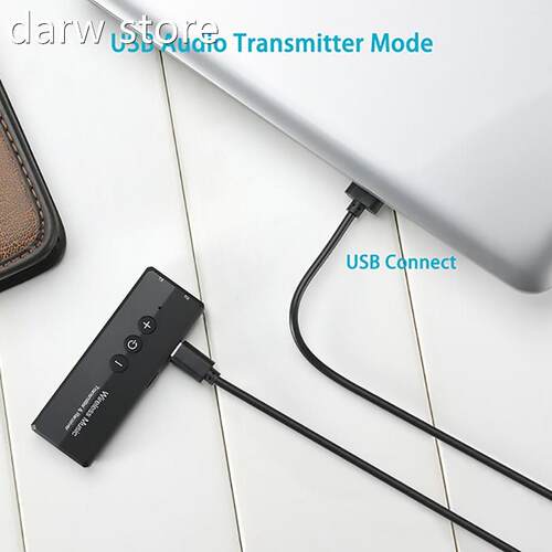 VAORLO Low Lat ency irele1ss AdapWter Biluetooth5.0 Recever