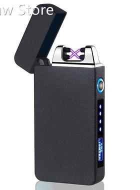 sb Rechargeable Electric Lighter Dual Arc Windproof Cigar Li