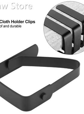 8 Pack Stainless Steel Tablecloth Clips Black Picnic Tablecl