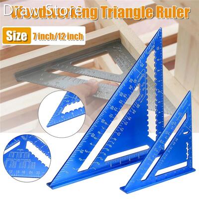 Angle Ruler 7/12 Inch Metric/Imperia Aluminum Alloy Triangul