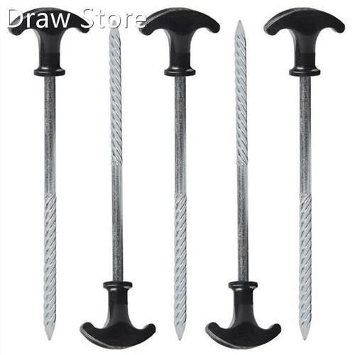 1pc 8 Lond Tent Pegs Singles Heavy Duty 适用于 Camping Hikin