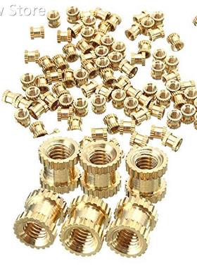 100pcs embedded parts knurled nut flower mother M3 Copper
