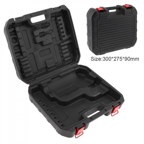 Black Functional PVC Power Tool Suitcase Electric Drill Dedi