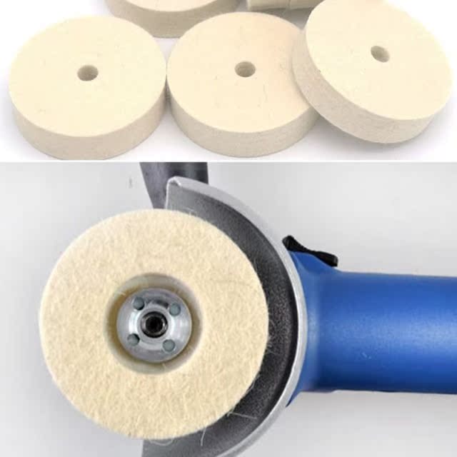 Polishing Buffing Drill Grinding Wheel Wool Felt Polisher Di