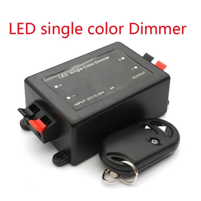 LED Single Color Dimmer 3Key 11Key RF Remote Control Wireles