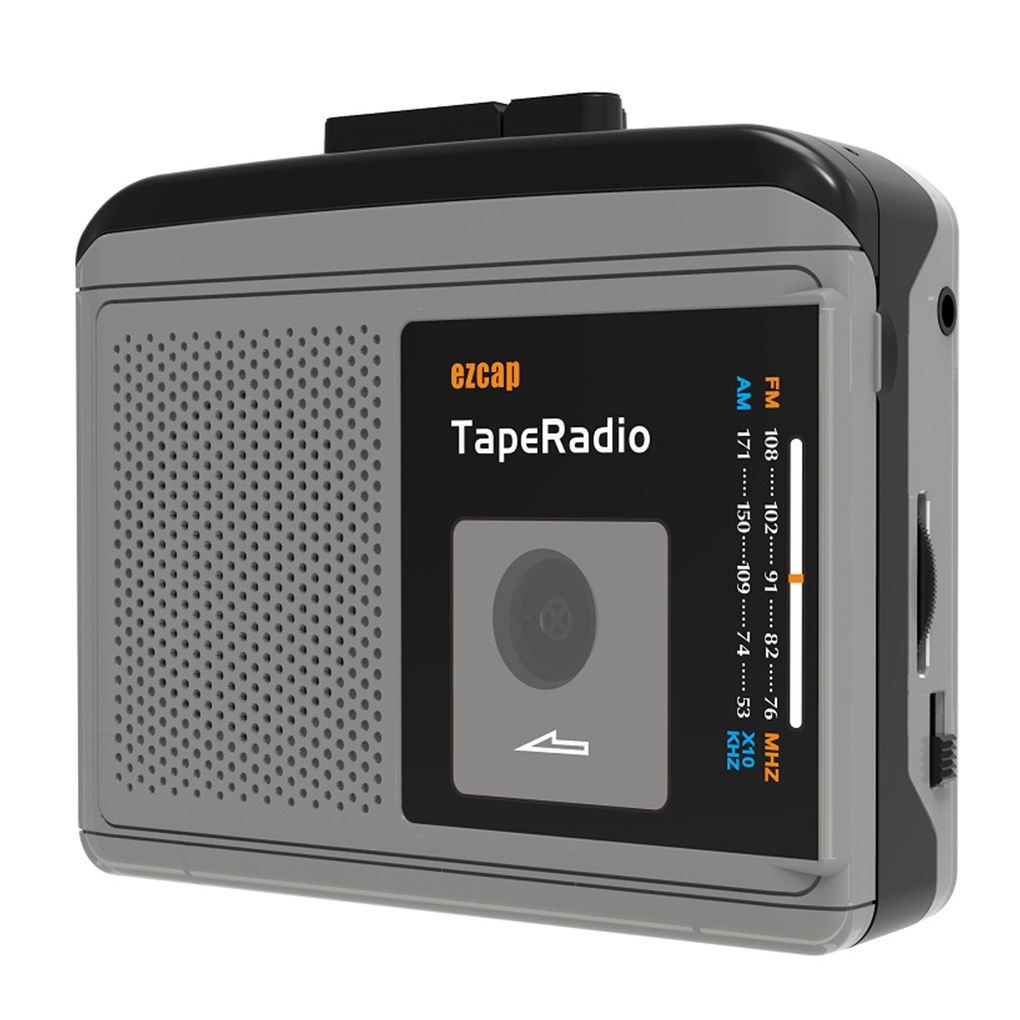 Ezcap233 Personal AM FM Radio Music Cassette tape Player Wit