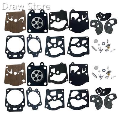 2 Set Carburetor Carb Repair Rebuild Kit Gasket Diaphragm 适