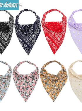 New Retro French Bohemia Style Elastic Hair Band Triangle sc