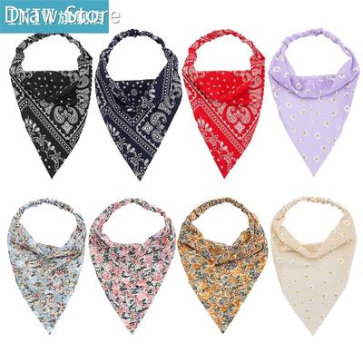 New Retro French Bohemia Style Elastic Hair Band Triangle sc