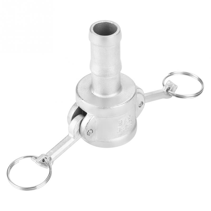 1pc Stainless Steel 316 Type C Camlock Adapter Coupling Fema