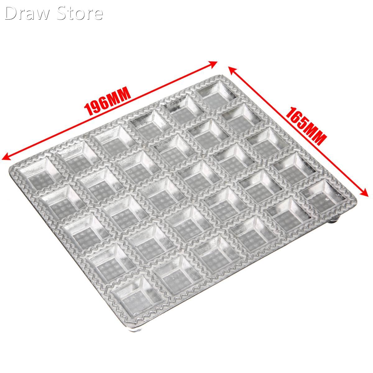 Silver Dumpling Mold Ravioli Maker Gadgets Fast Press Pasta