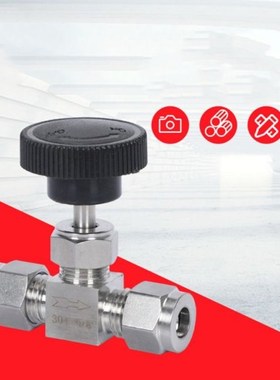 304 adjustable needle valve OD 6 8 10 needle valve panel typ