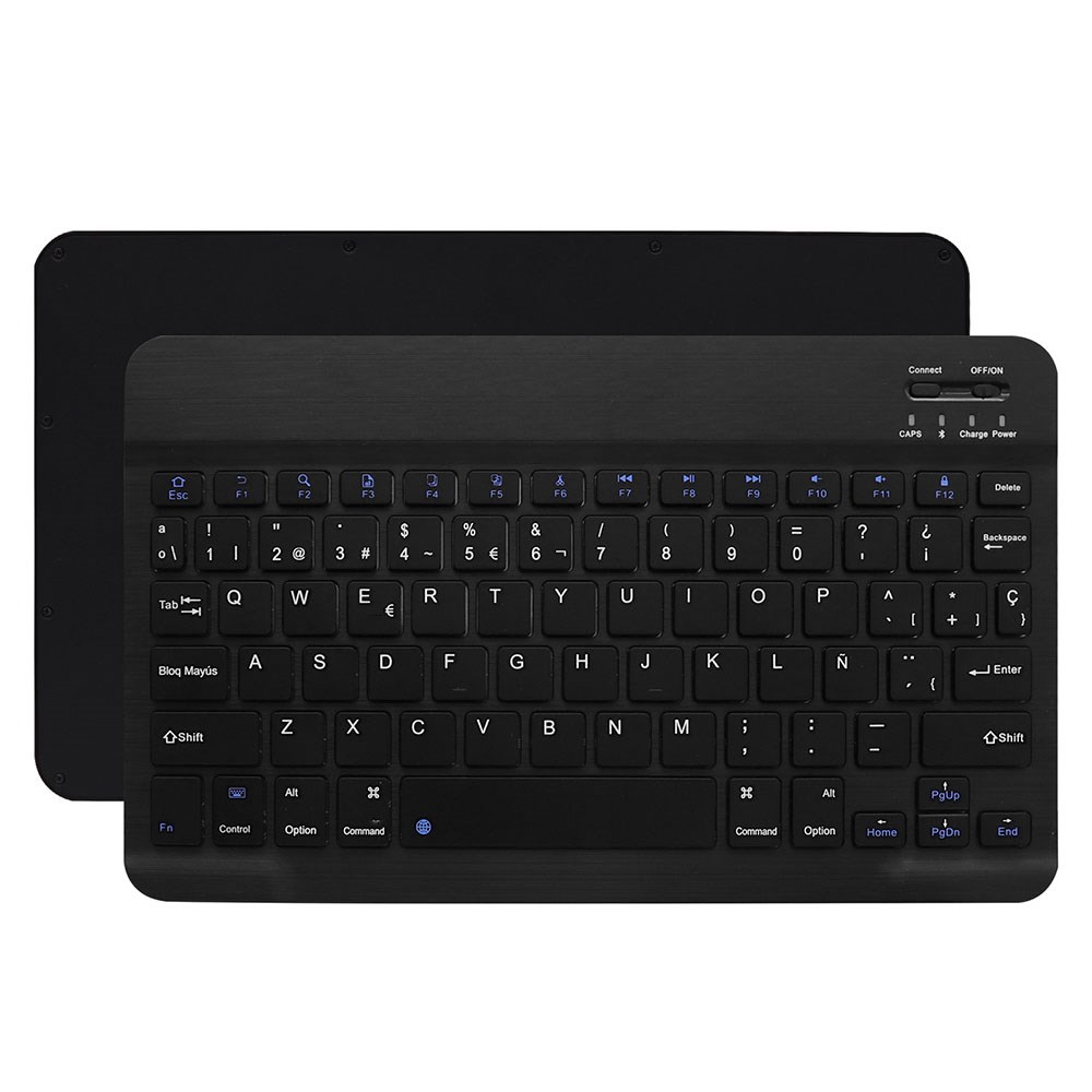 Ultra Slim Russian Spanish English Bluetooth Keyboard 适用于