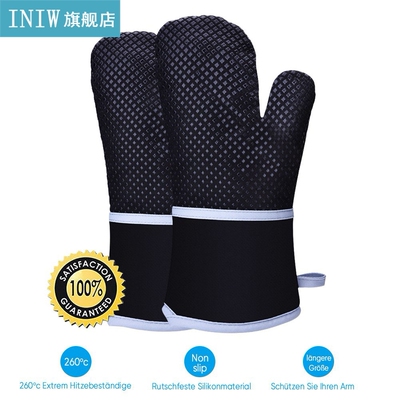 Oven Gloves Kitchen Heat Resistant Heat Anti-Slip BBQ Grill