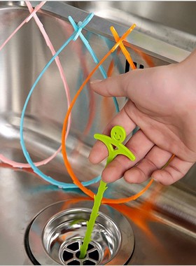 1PCS New Clogged Hair Cleaner Practical Kitchen Bathroom Toi