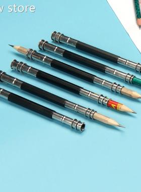 d7PCS Metlal Pencil Extend1er Stury cPenil Hoder Lengthener