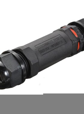 1pc Waterproof Cable Connector 3 Core IP68 Indoor Outdoor Ca