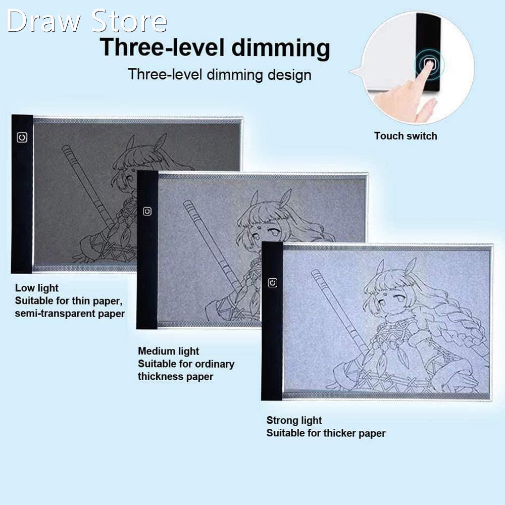 A5 LED Light Box Tracer Artcraft Copy Board Graphic Tablet D