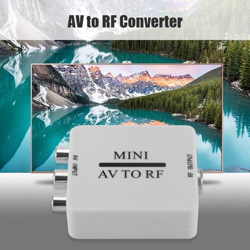 Multi-functional Classic AV To RF Video Converter Durable Pr